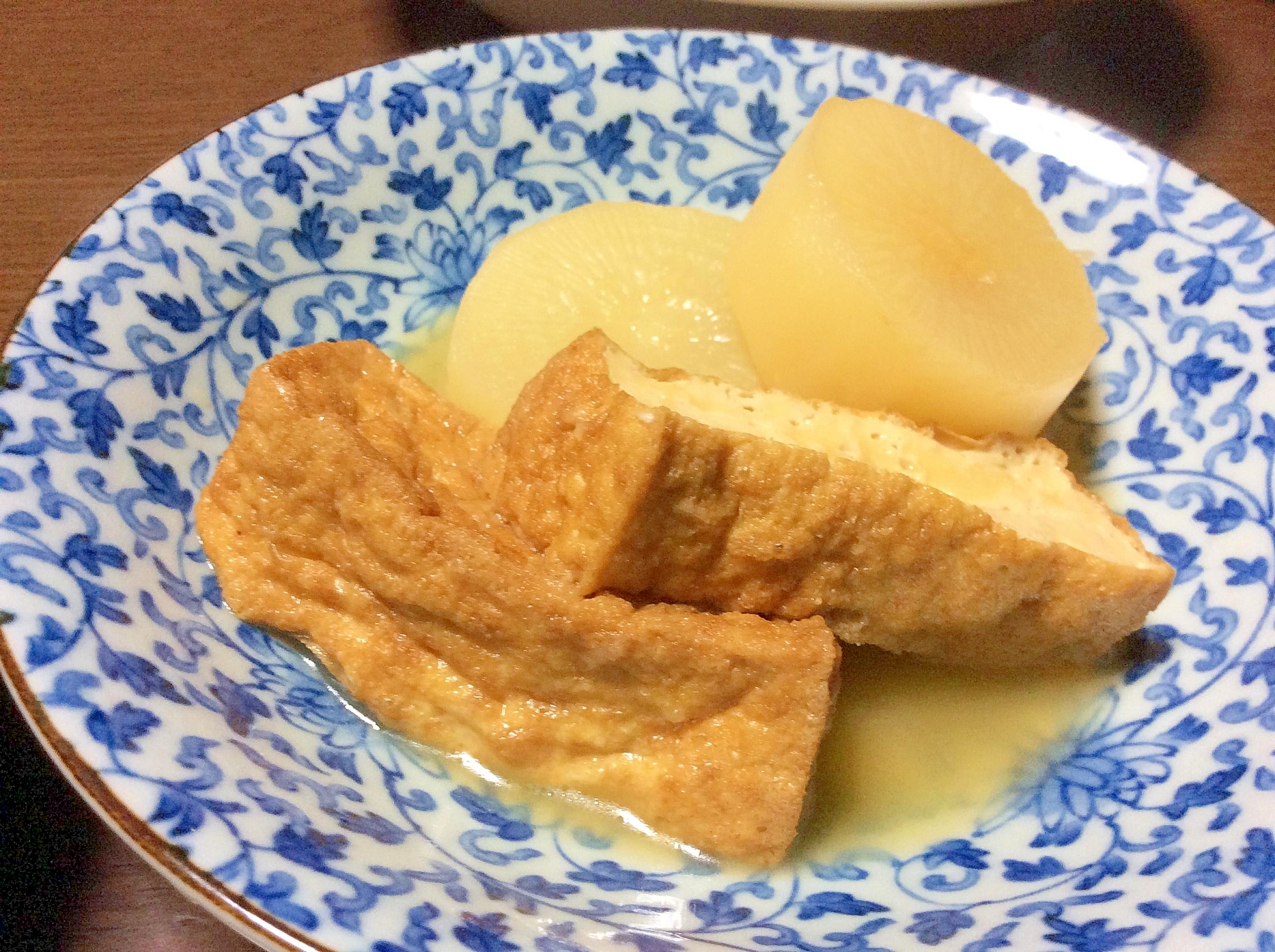 大根と厚揚げの煮物