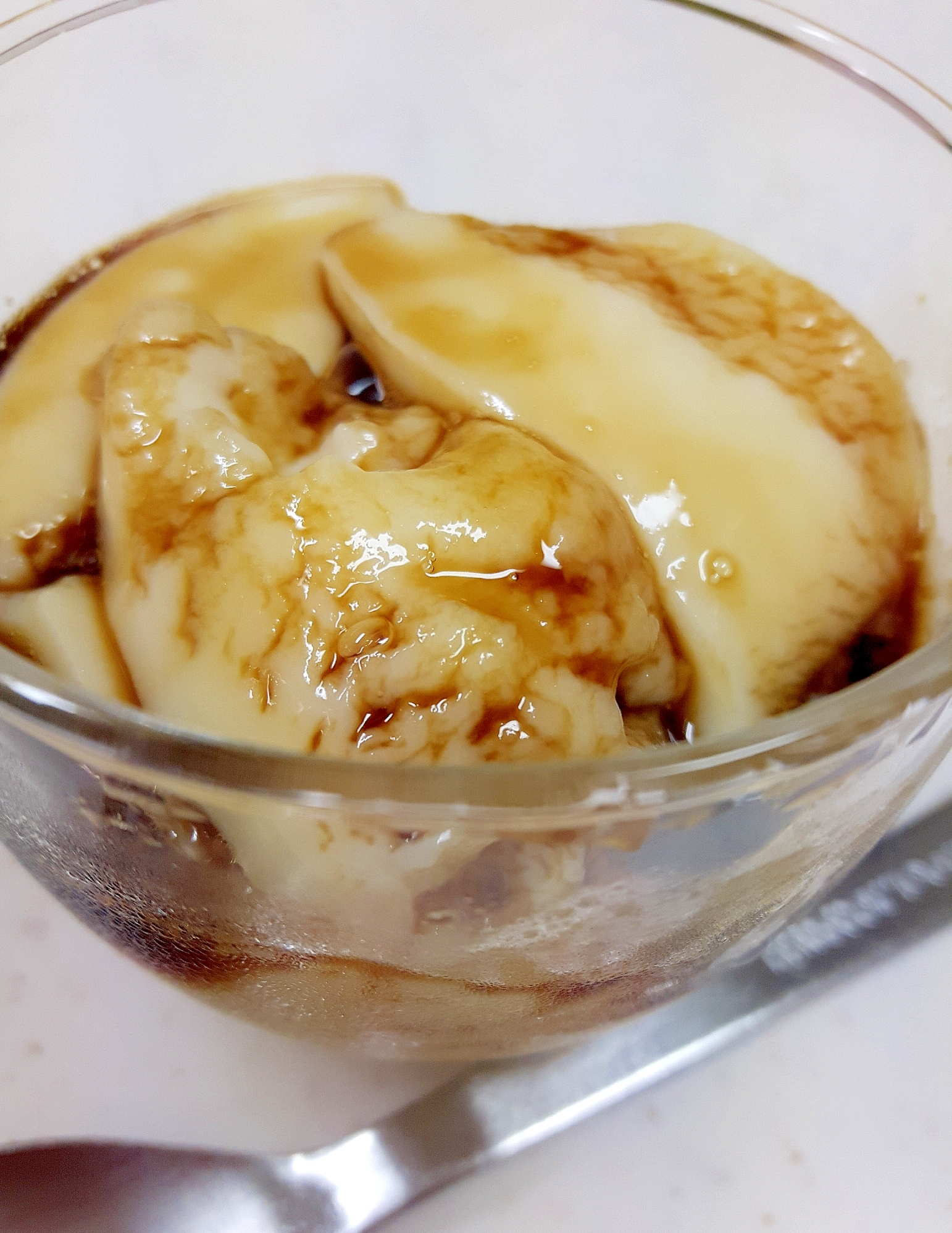 簡単ヘルシー 豆乳米粉プリンwithコーヒー黒蜜 レシピ 作り方 By Acchan66 楽天レシピ