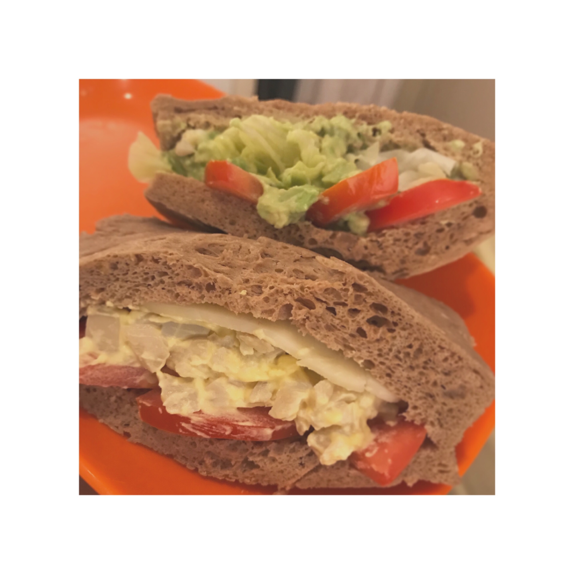 超簡単!プロテインでふわふわサンドイッチ!