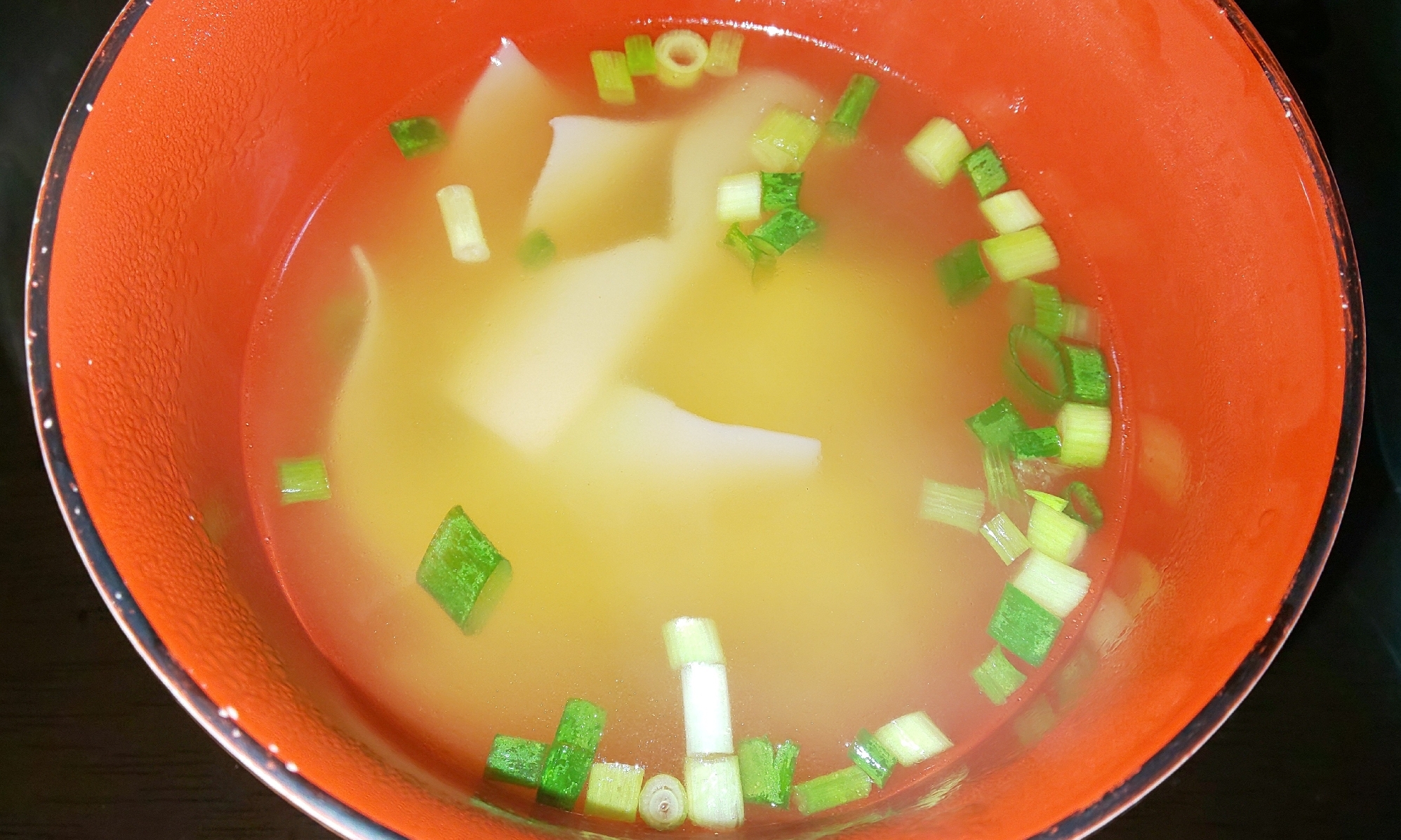 簡単☆餃子の皮の中華スープ