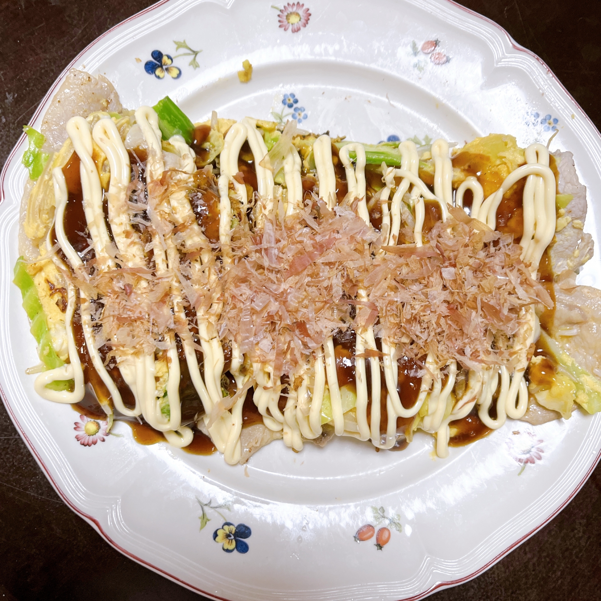たたむだけ！半熟卵とろーり！ズボラとんぺい焼き