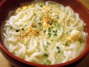 超簡単激ウマ!塩麹うどん(肉・魚不使用)