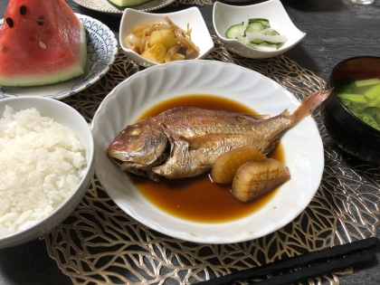 おいしく煮付けができました！