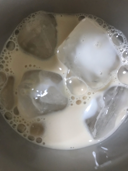 氷コーヒー牛乳♪