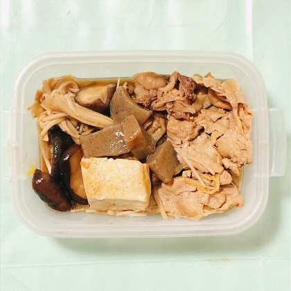 豚肉と厚揚げの煮物