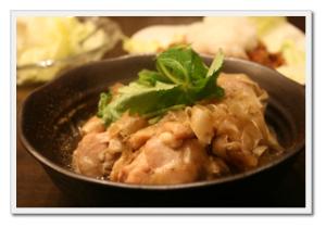 鶏肉とごぼうの煮物