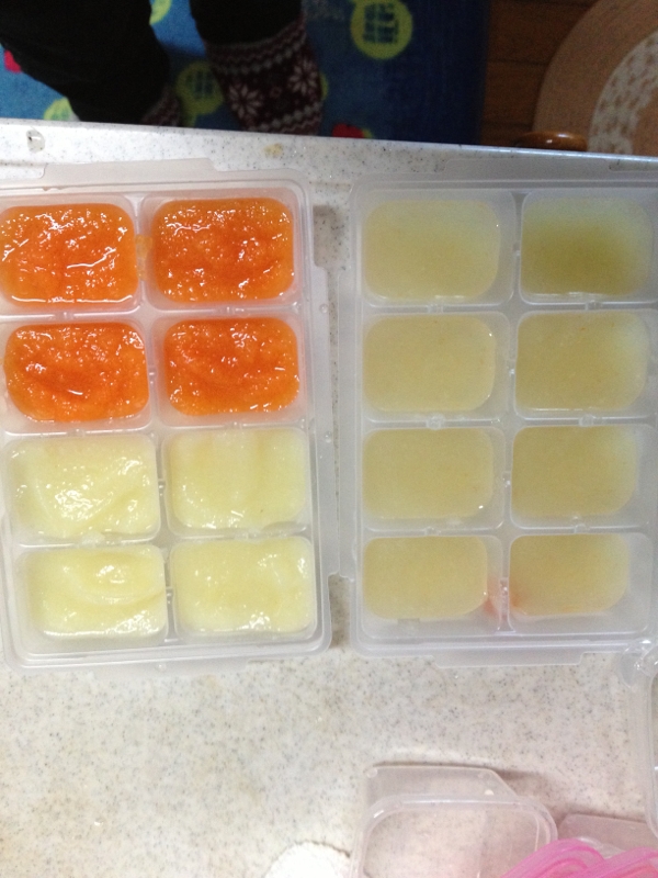 離乳食初期 大人のカレーから取り分け3種