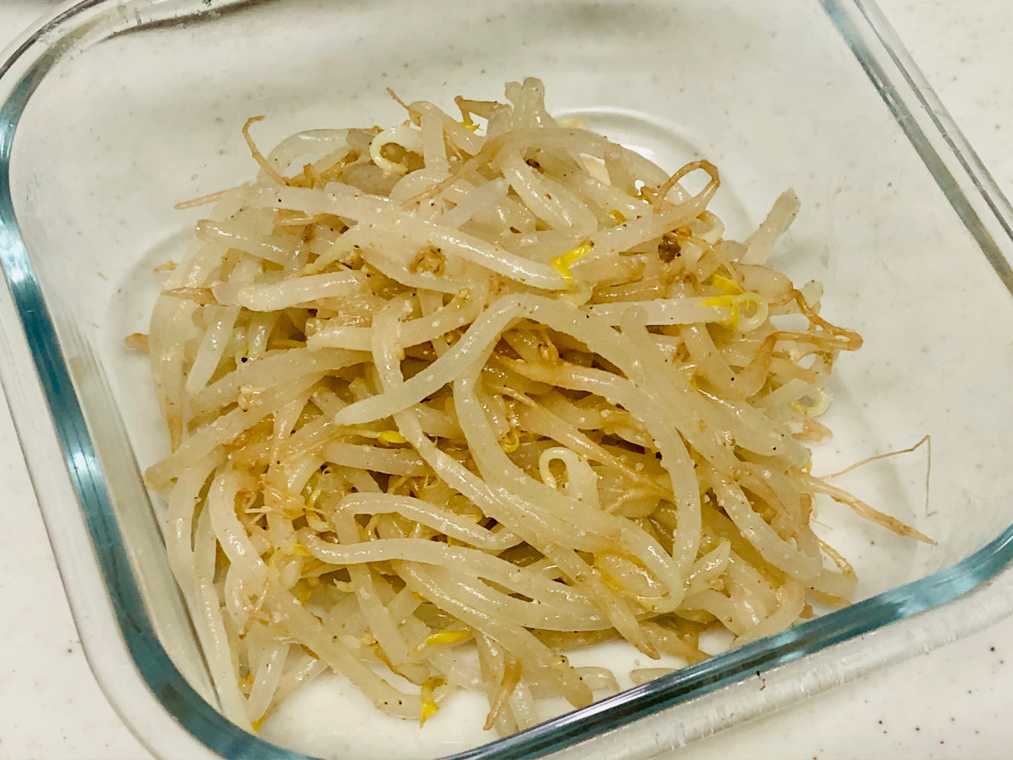 【簡単】もやしのナムル