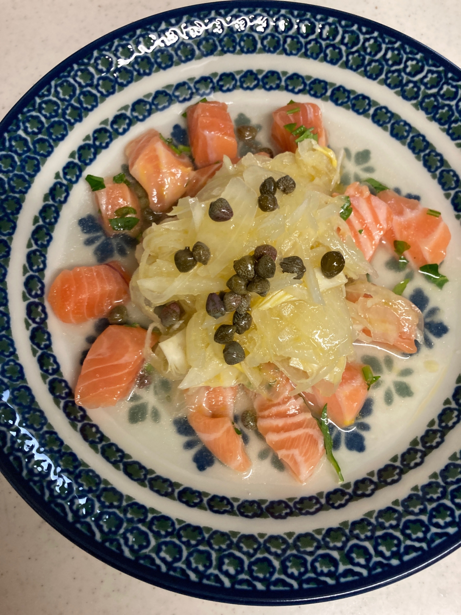 鯛のカルパッチョ