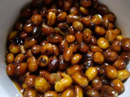 大豆でしょうゆ豆