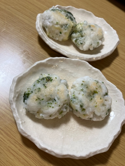 はんぺん青海苔チーズ焼き