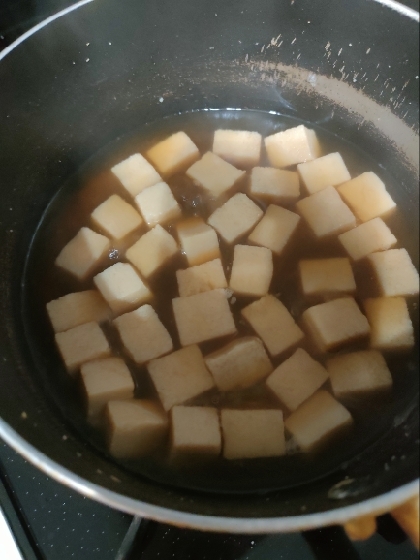 高野豆腐の煮物