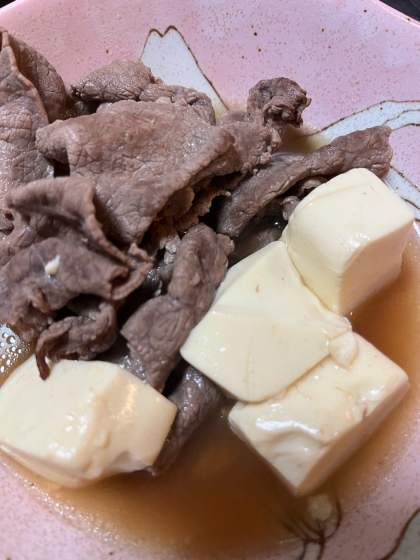 簡単美味しい✧肉豆腐