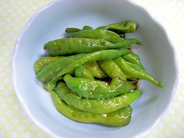 甘ししとうサッと煮