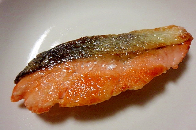 鮭のごま油焼き
