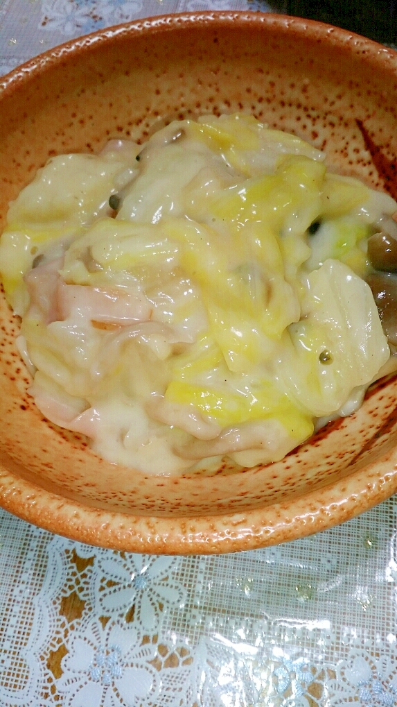 子供もパクパク 白菜とハムのクリーム煮 レシピ 作り方 By せいんとさえ 楽天レシピ 子供もパクパク 白菜とハムのクリーム煮 レシピ 作り方 By せいんとさえ 楽天レシピ