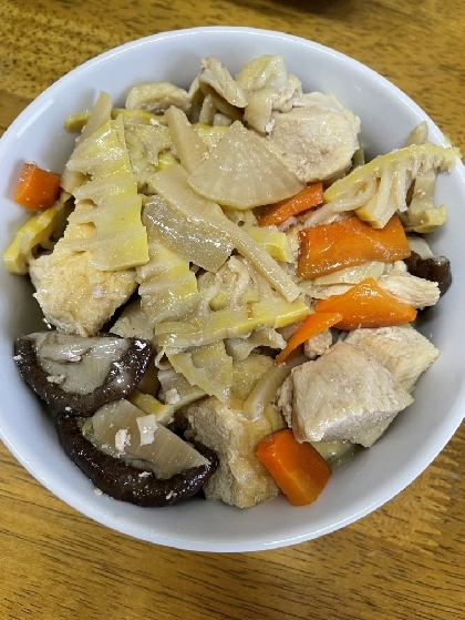 あとひと品に♡破竹と人参の煮物