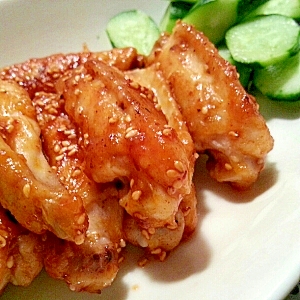 甘辛♡韓国風鶏のスペアリブ（チキンバー）