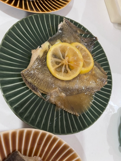 カレイのレモン焼き