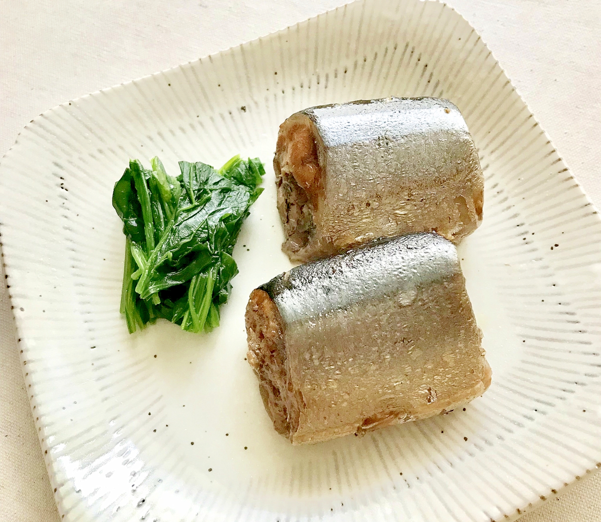 骨まで美味しい！さんまの薄味煮　【低フォドマップ】