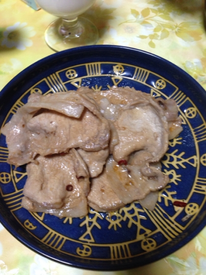 簡単！豚肉のしょうが焼き＝定食屋さんより美味しい＝