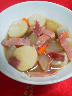 里芋 大根とベーコンの煮物 レシピ 作り方 By Mama Papa 楽天レシピ 里芋 大根とベーコンの煮物 レシピ 作り方 By Mama Papa 楽天レシピ