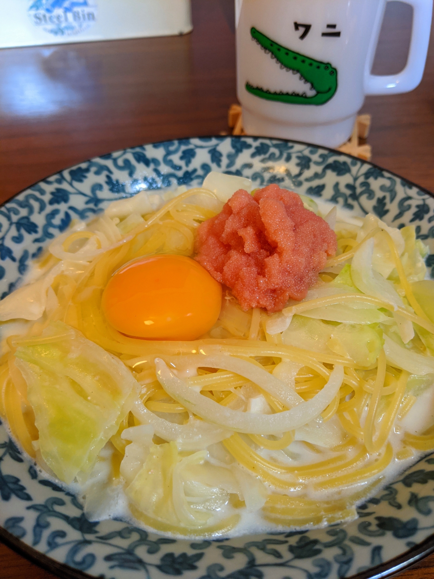 フライパン1つで簡単たらこパスタ♪