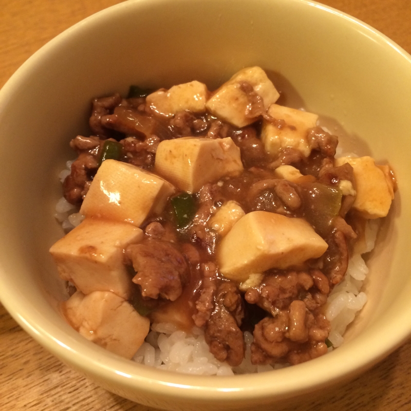 子ども大好き☆辛くない麻婆丼