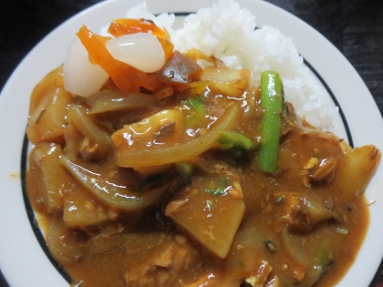 すぐできるツナカレー