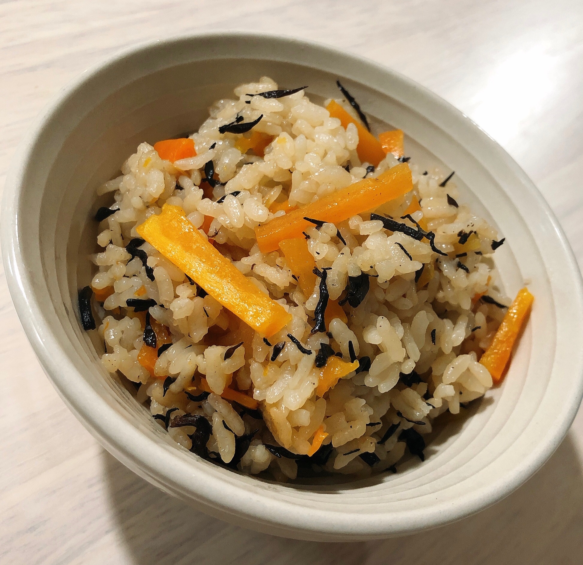 簡単 ひじきとにんじんの炊き込みご飯 幼児食にも レシピ 作り方 By ちゃぺぽ 楽天レシピ 簡単 ひじきとにんじんの炊き込みご飯 幼児食にも レシピ 作り方 By ちゃぺぽ 楽天レシピ