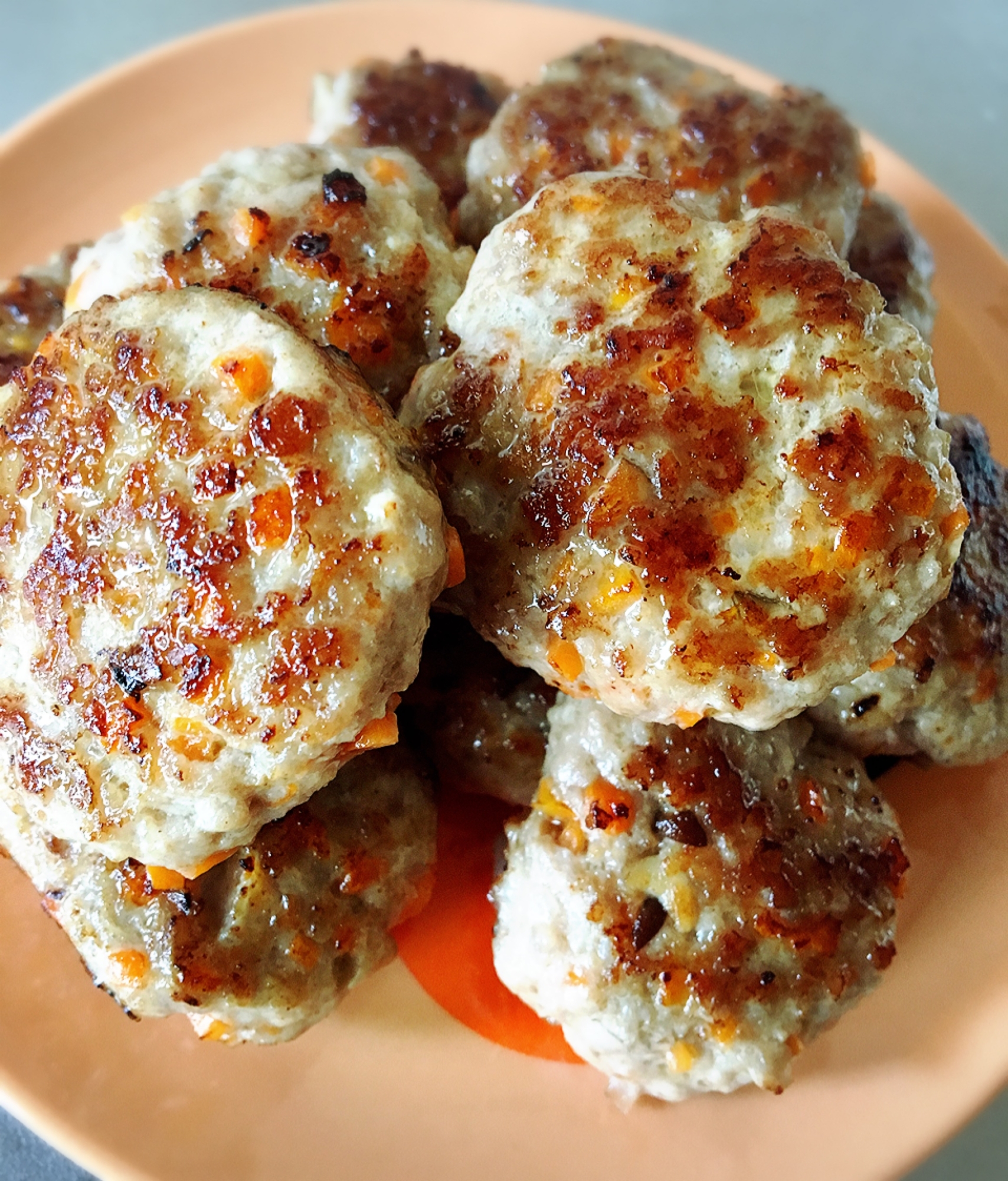 1歳児の離乳食&幼児食♡ミニハンバーグ