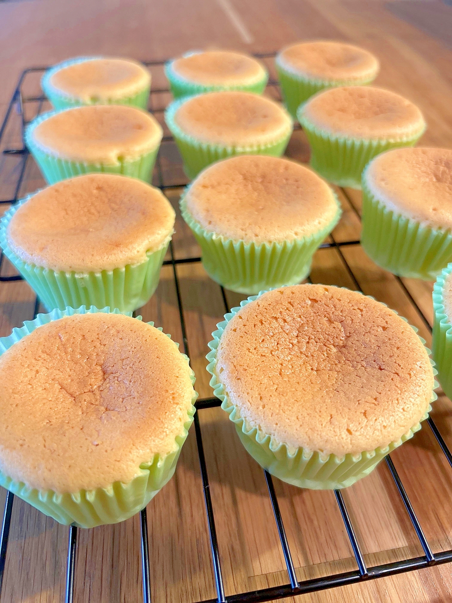 割れない&こんがり焼き色のふわふわチーズスフレ♪