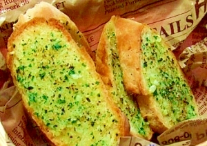 簡単@ガーリックトースト