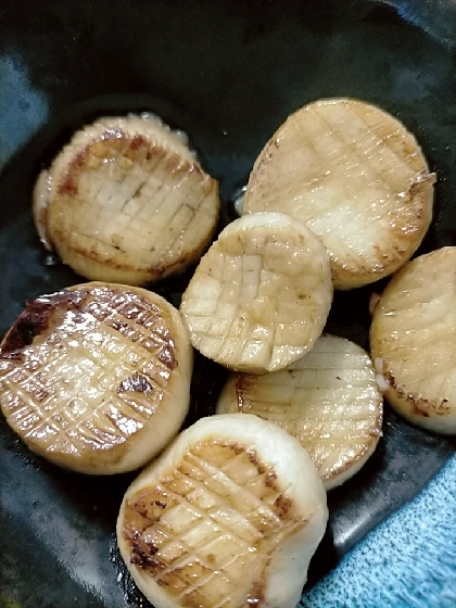 まるでホタテだ！エリンギのバター醤油炒め