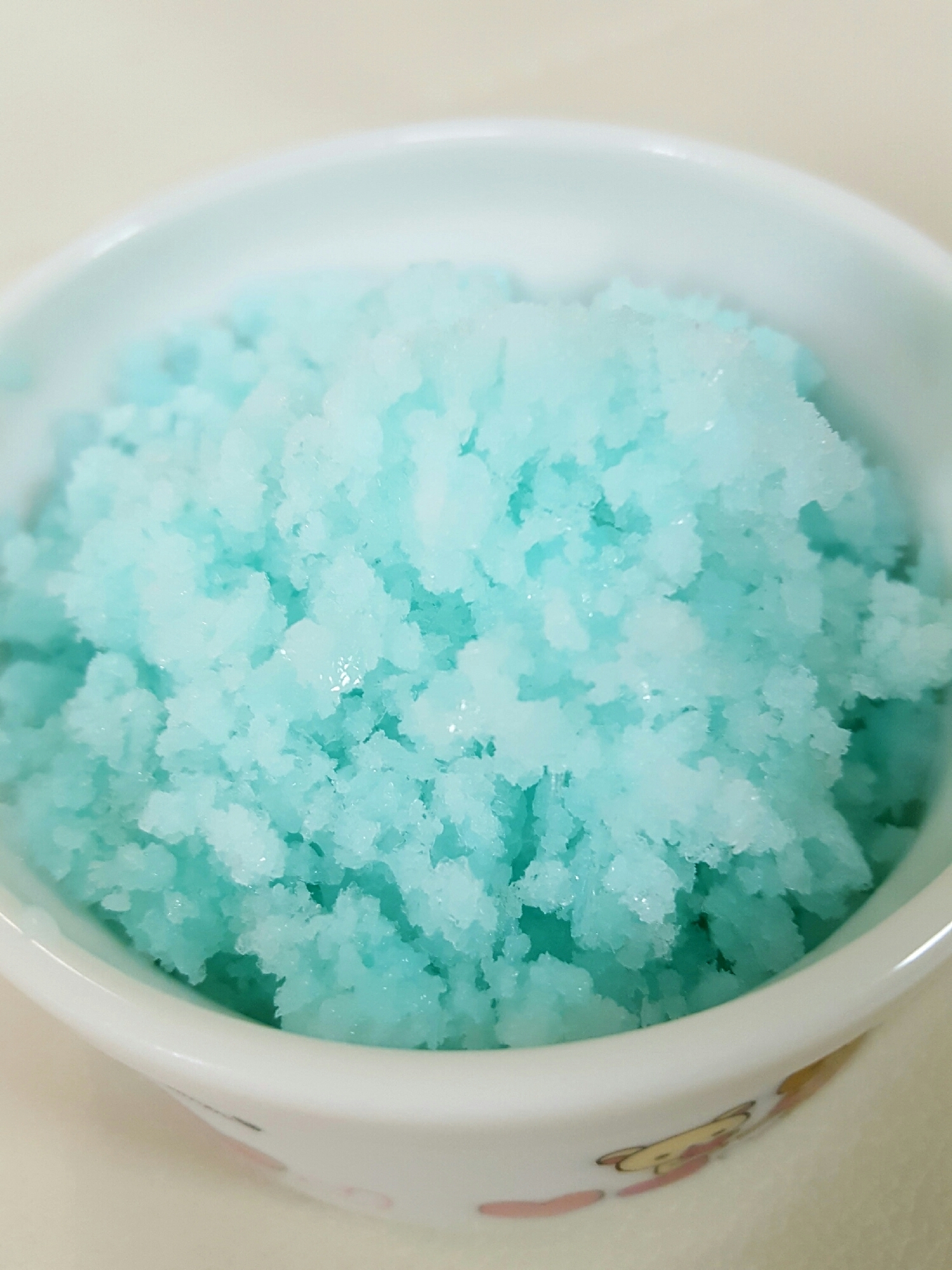 ★かき氷シロップで~シャーベット★