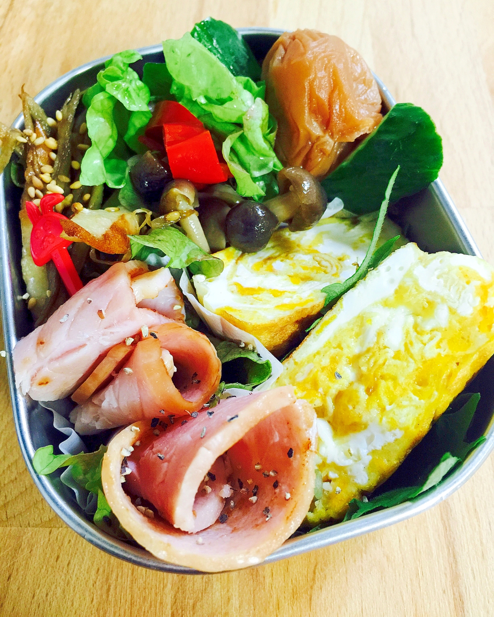 簡単お弁当おかず くるくるショルダーハム レシピ 作り方 By Toytoy Saori05 楽天レシピ