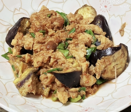 厚揚げ入り　麻婆茄子