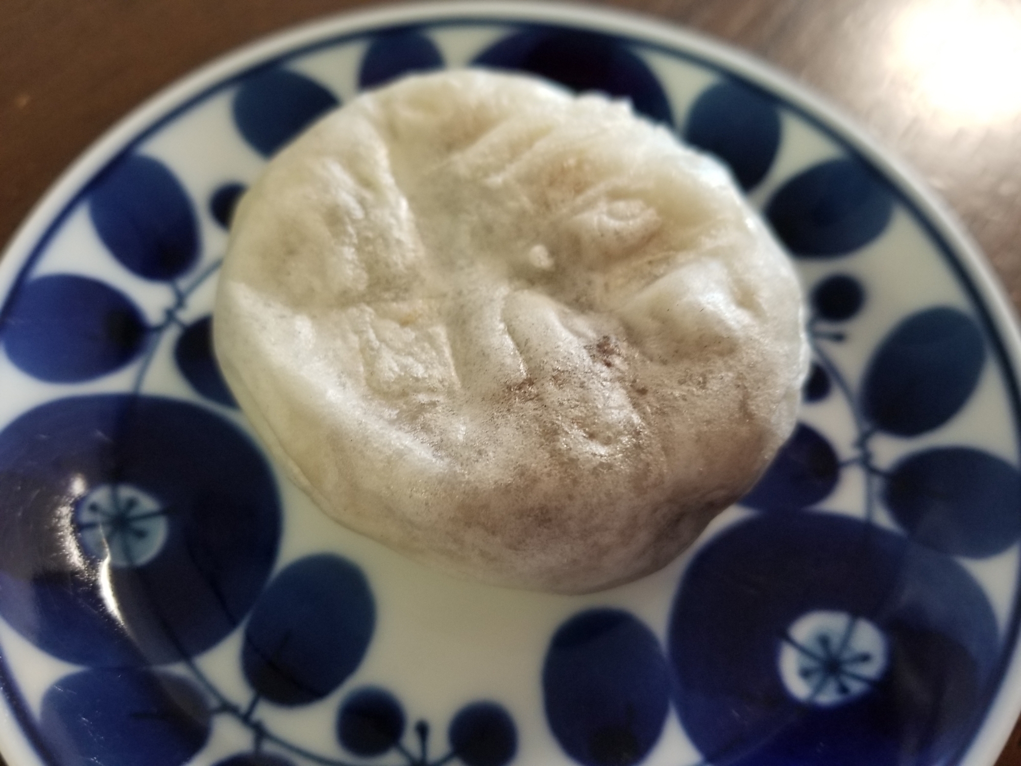 白玉粉で梅ヶ枝餅風☆