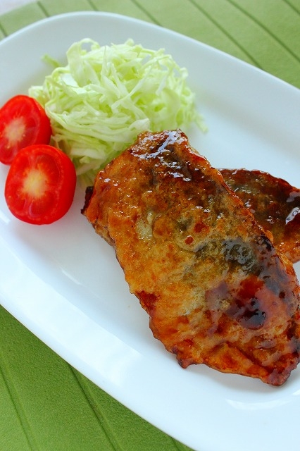 あじの生姜塩麹蒲焼