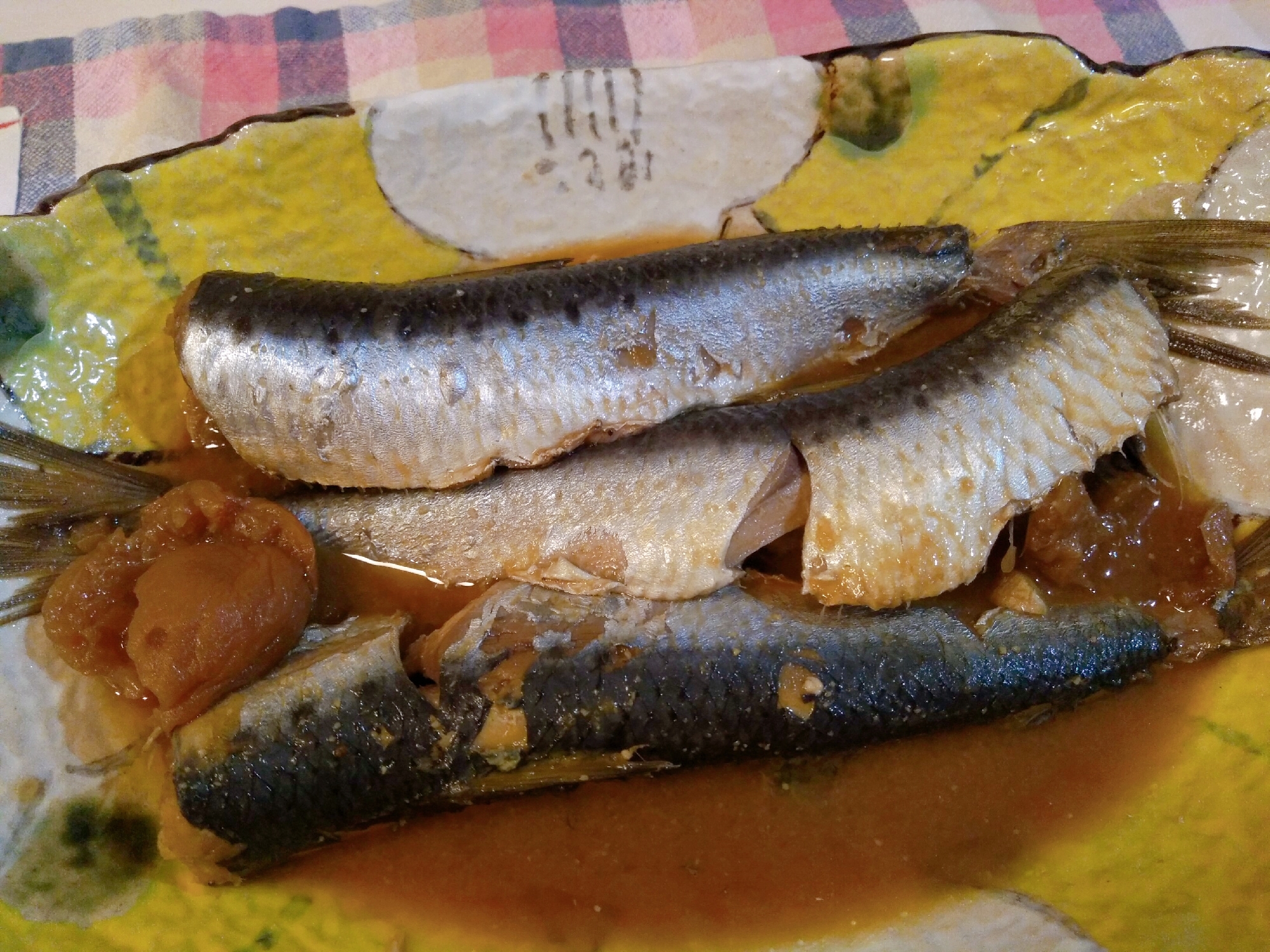 さっぱりコクあり！鰯の梅味噌煮☆