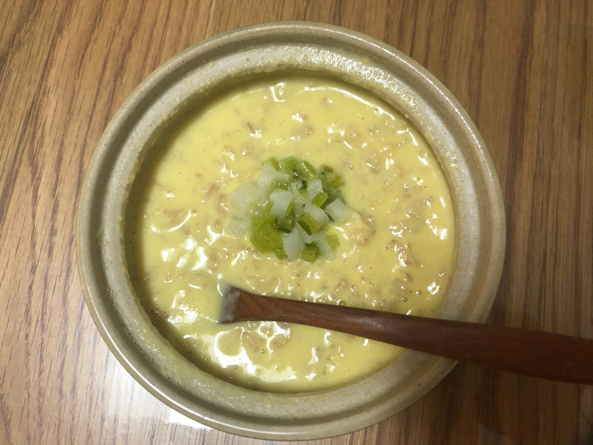 離乳食✴コーンソイオートミール