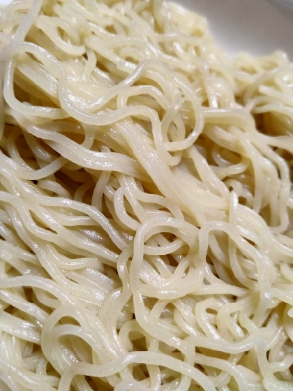 豚バラとネギのつけ麺風そうめん