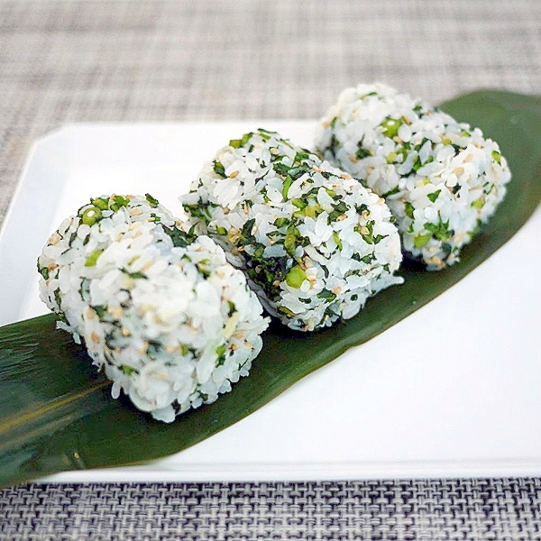 春菊とじゃこのまぜご飯