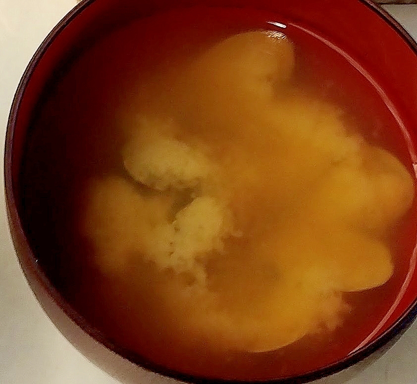 かぼちゃの味噌汁