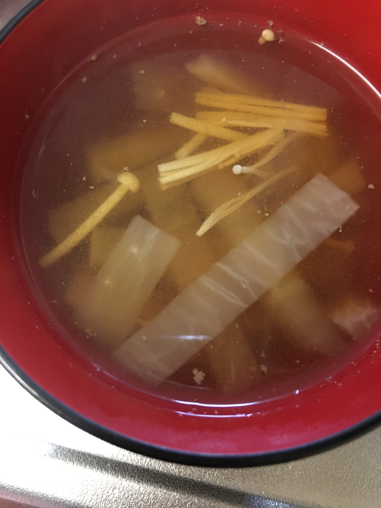 大根とえのきのスープ