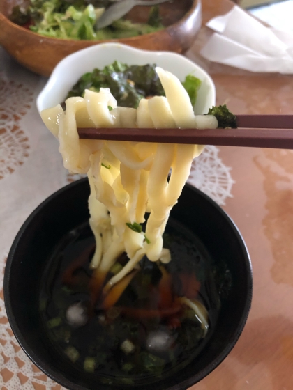 寝かせがポイント!!手打ちうどん