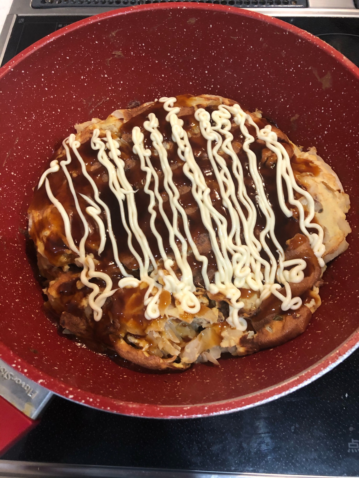 キャベツ消費にお好み焼き風卵焼き