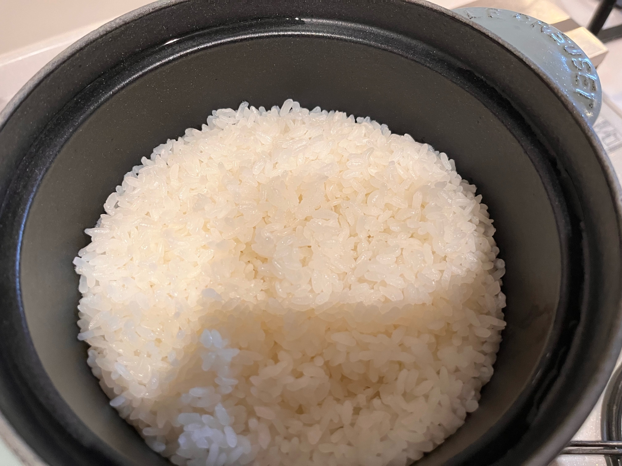 ル・クルーゼ　無洗米炊き方