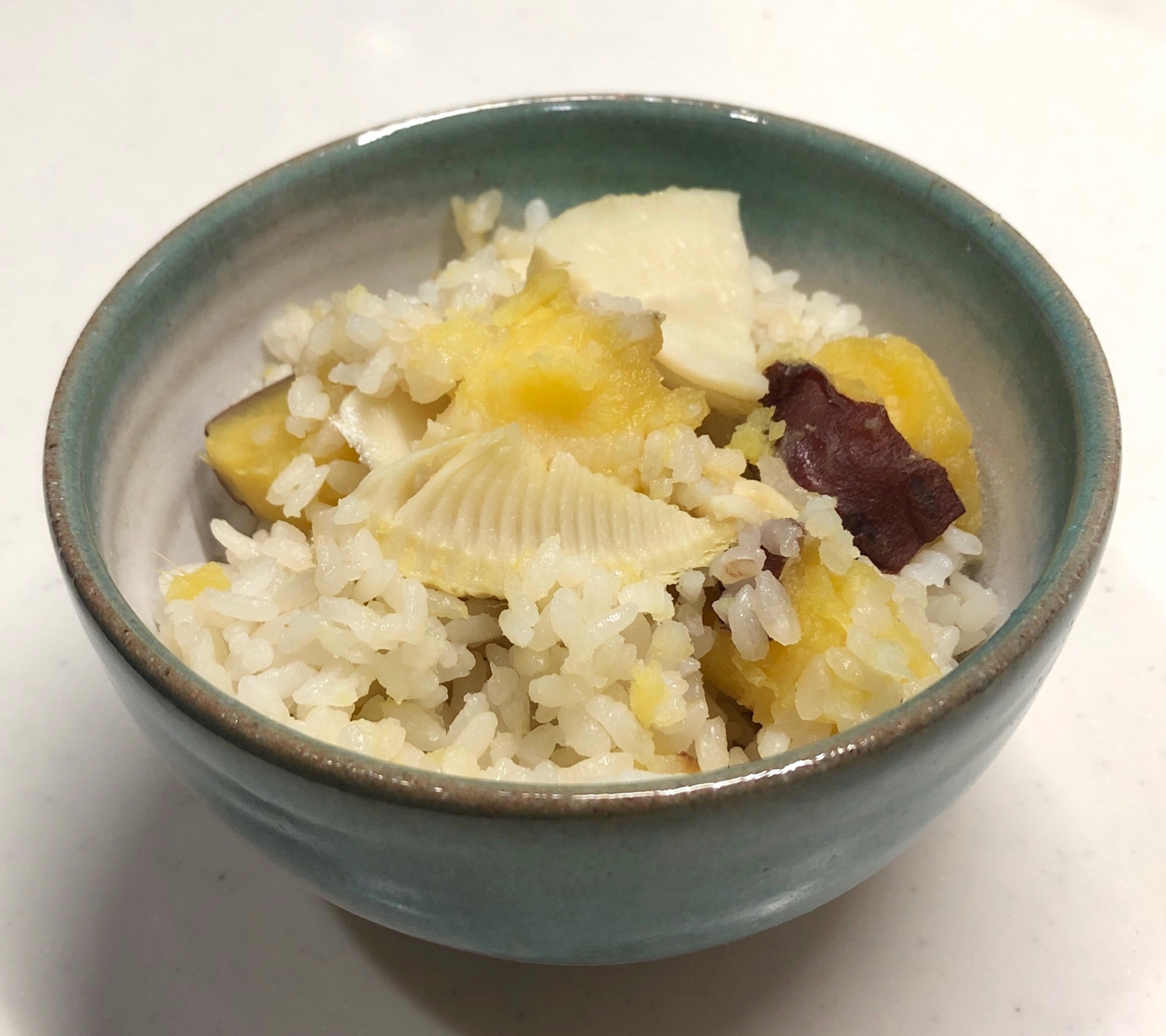 さつまいも＆たけのこご飯