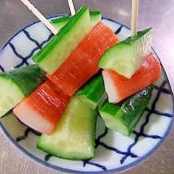 お弁当の彩りに かにかまキュウリ レシピ 作り方 By ちっち0909 楽天レシピ お弁当の彩りに かにかまキュウリ レシピ 作り方 By ちっち0909 楽天レシピ